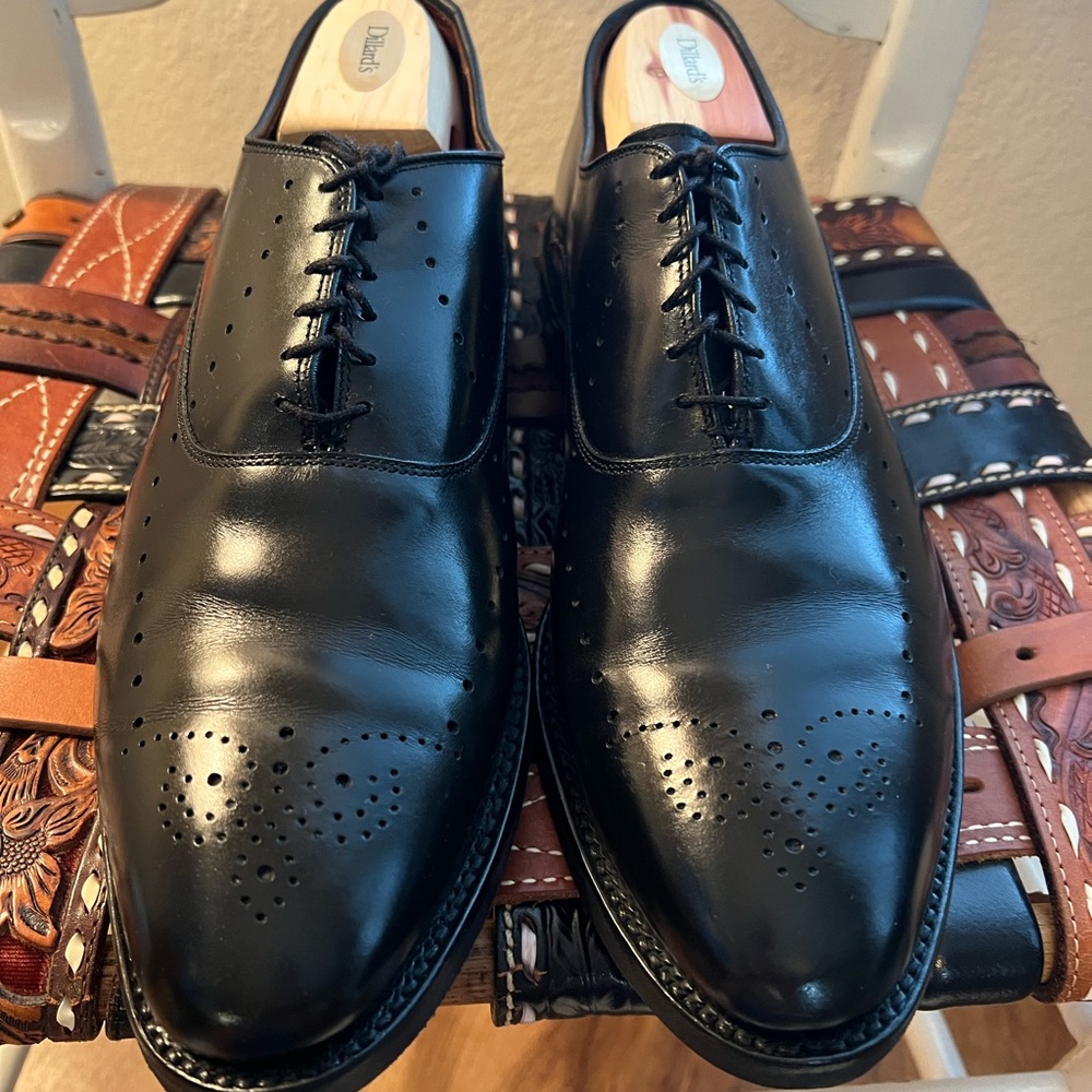 Allen Edmonds Black Oxford Men's Shoes 11.5D